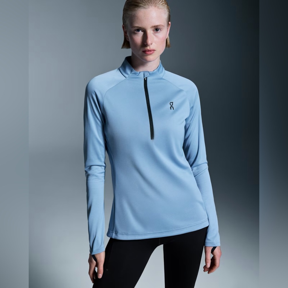 On Running ‘Climate Shirt’ Lightweight Half Zip Long Sleeve Top - Women’s XS